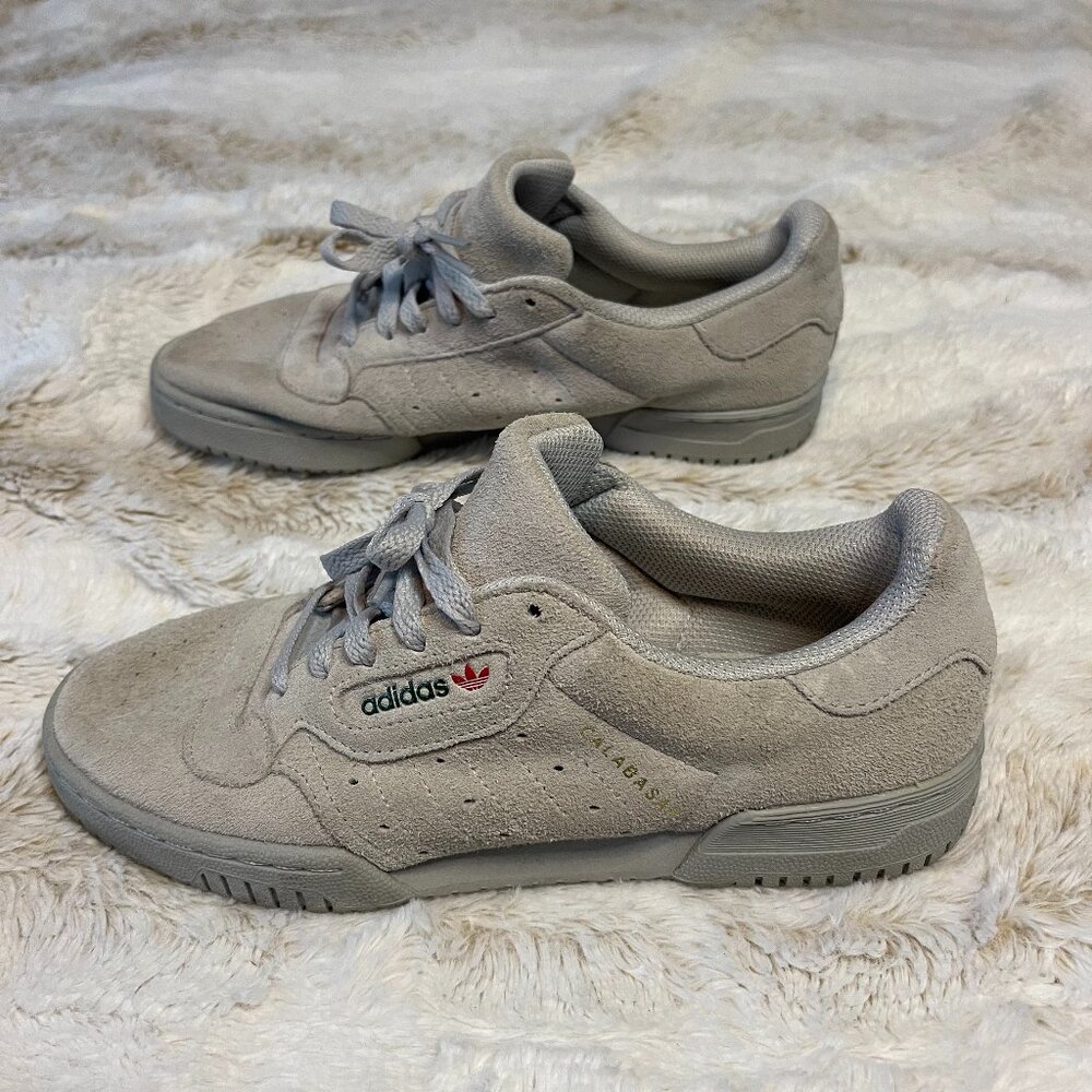 Adidas Yeezy Powerphase 'Calabasas' in Quiet Grey FV6125 size 6